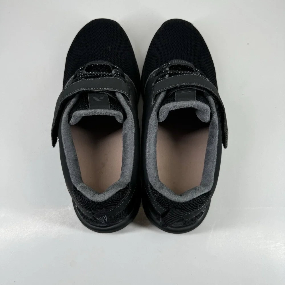 Anodyne No. 46 Sport Jogger Men's US 11W Black Orthopedic Diabetic Walking Shoes
